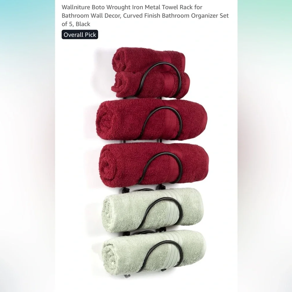 Bath Towel Storage Organizer